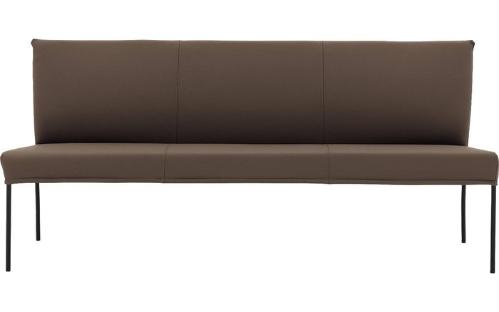 Goossens Eetkamerbank Funk, Zonder arm, 210 cm breed