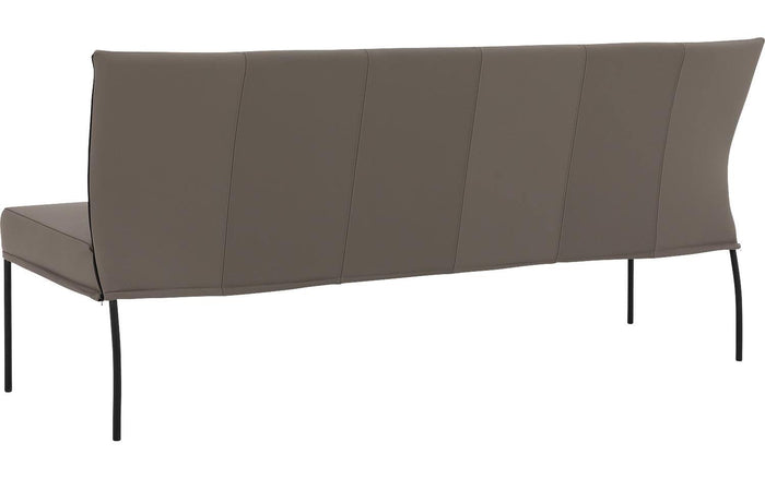 Goossens Eetkamerbank Funk, Zonder arm, 210 cm breed