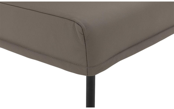 Goossens Eetkamerbank Funk, Zonder arm, 210 cm breed