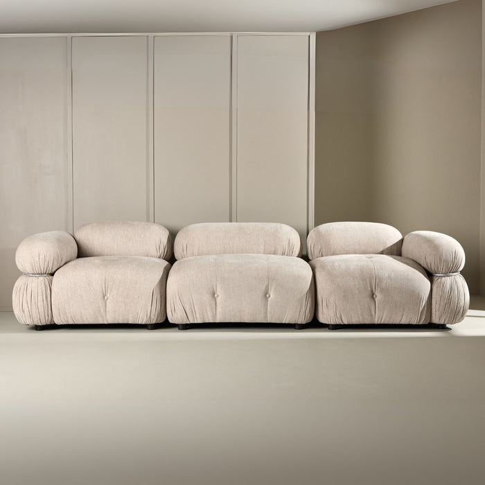 Fjôrd - Bank Module Midden - Beige - 95x95x70cm - Mika