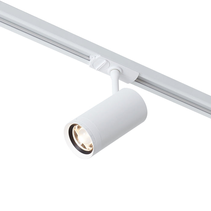 QAZQA Moderne spot wit voor railsysteem 1-fase incl. LED draai- en