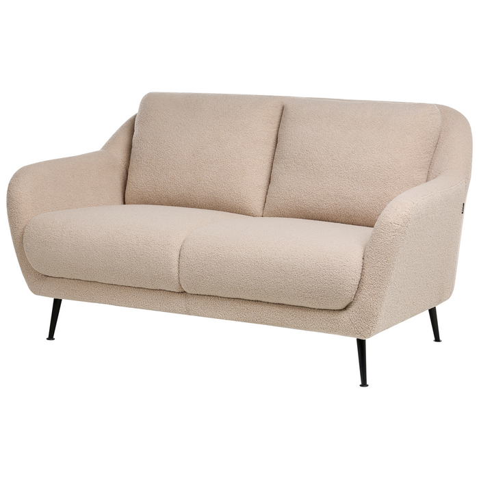 Beliani - EIBY - Bankenset - Beige - Bouclé