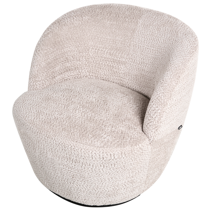 Beliani - KUOLPA - Fauteuil - Beige - Chenille