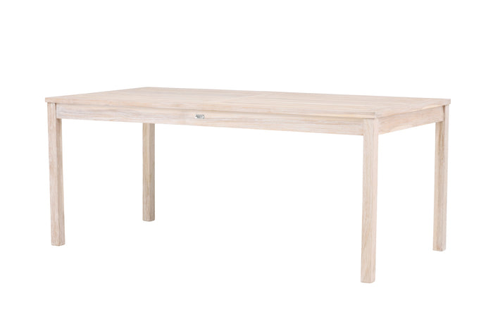 Fjôrd - Tuintafel Rechthoek - Naturel Teakhout - 180x90x75cm - Kenya