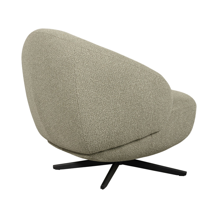 Fauteuil Chance - Groen - Textiel | Metaal