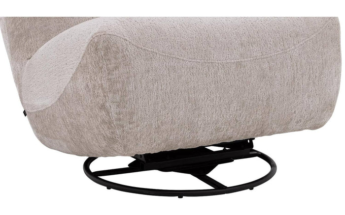 Goossens Draaifauteuil Ivy met schommelfunctie