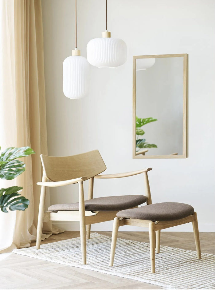 House Nordic Olvera Loungestoel Eiken | Bruin