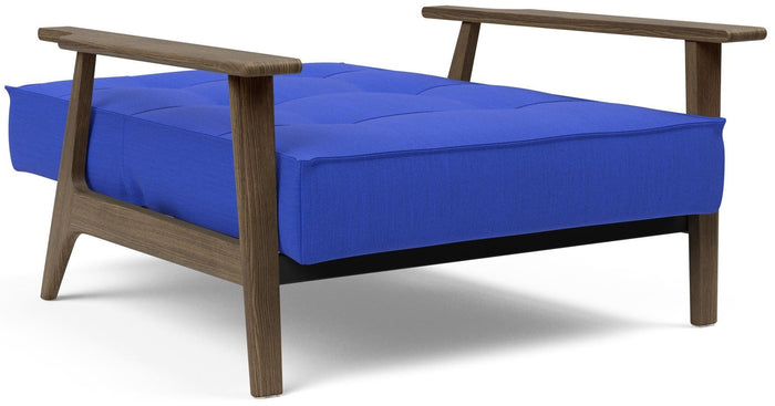 Innovation Splitback Fauteuil Ultramarine | Gerookt Eiken