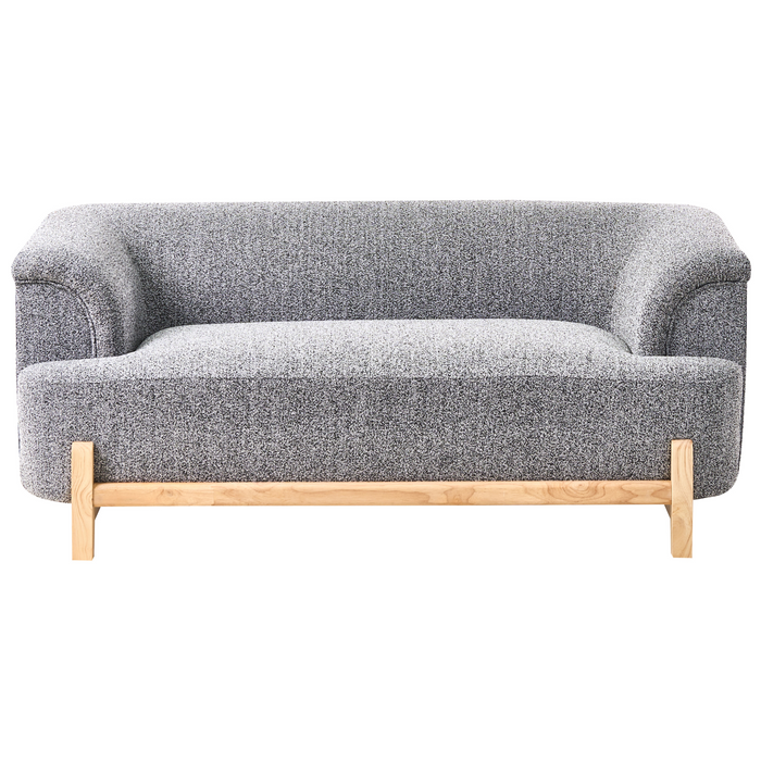 Beliani - ALNOR - Bankenset - Donkergrijs - Polyester