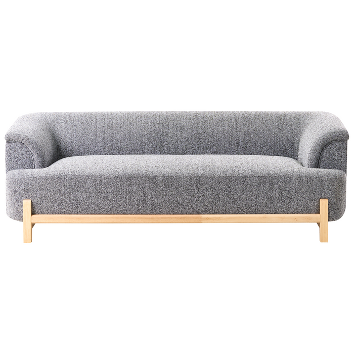 Beliani - ALNOR - Bankenset - Donkergrijs - Polyester