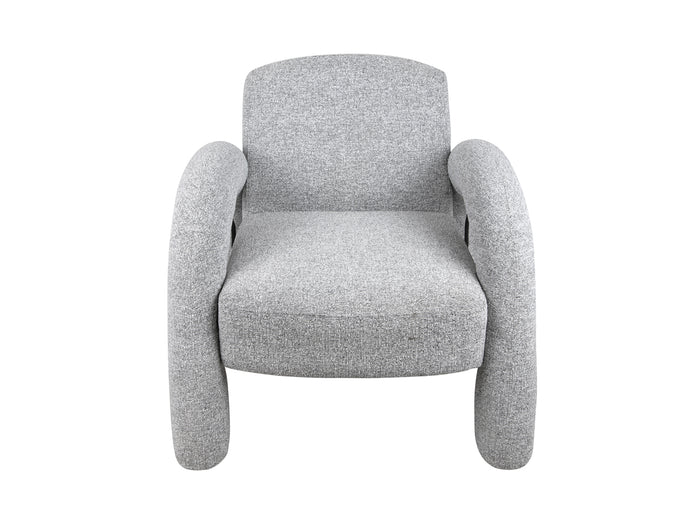 Leitmotiv - Fauteuil Brazo Melange - Grijs