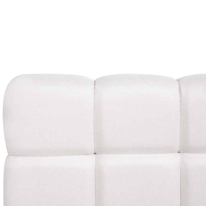 Beliani-BASTON-Bed met opbergruimte-Off-white-160 x 200 cm-Stof