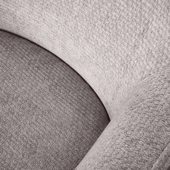 LABEL51 - Draaifauteuil Tod - Stone Elite - Zwart Metaal