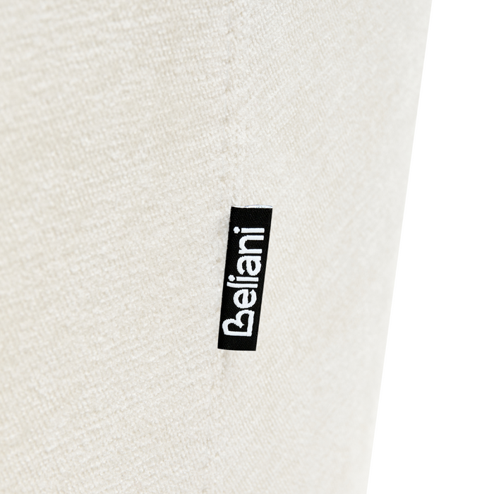 Beliani - EIBY - Fauteuil - Wit - Chenille