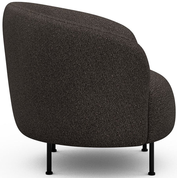 Kragelund Gran Fauteuil Taupe Bouclé Cirkel-Poot
