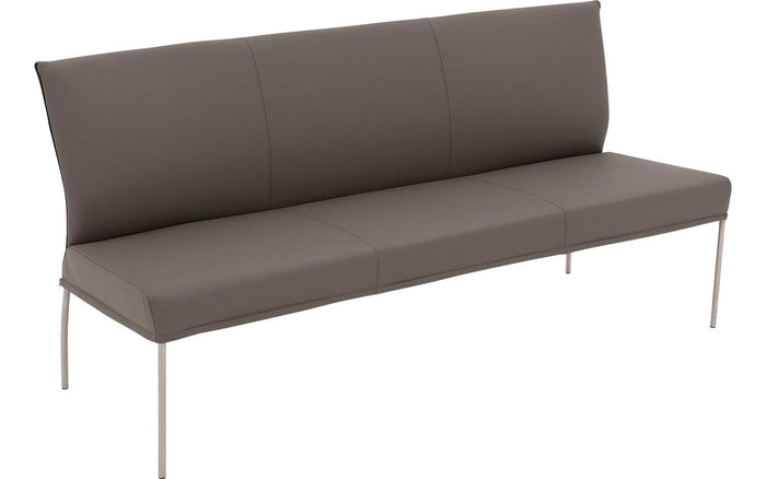 Goossens Eetkamerbank Funk, Zonder arm, 210 cm breed