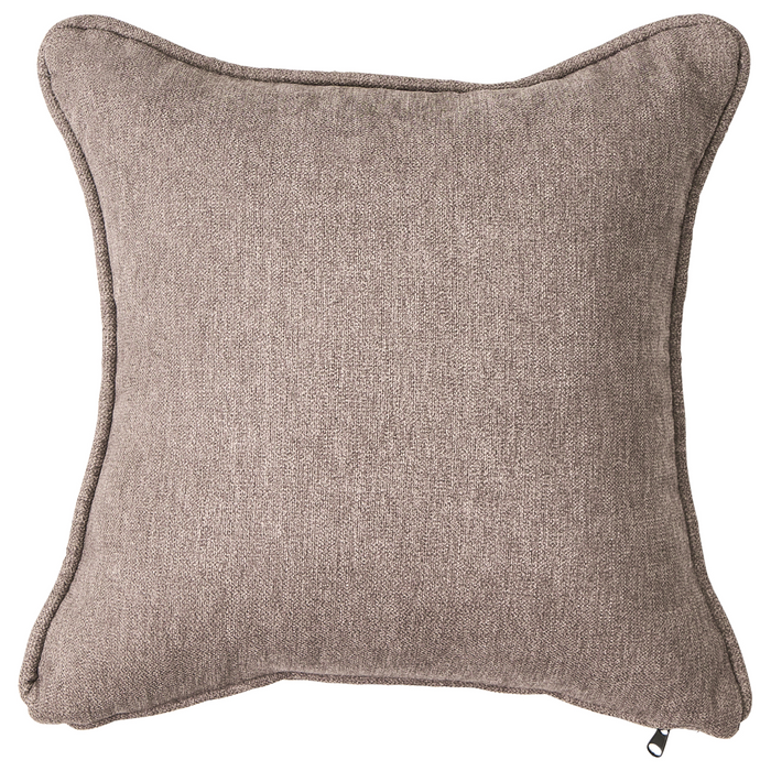 Beliani - CHEVANNES - Chaise longue - Lichtbruin - Linkszijdig - Stof