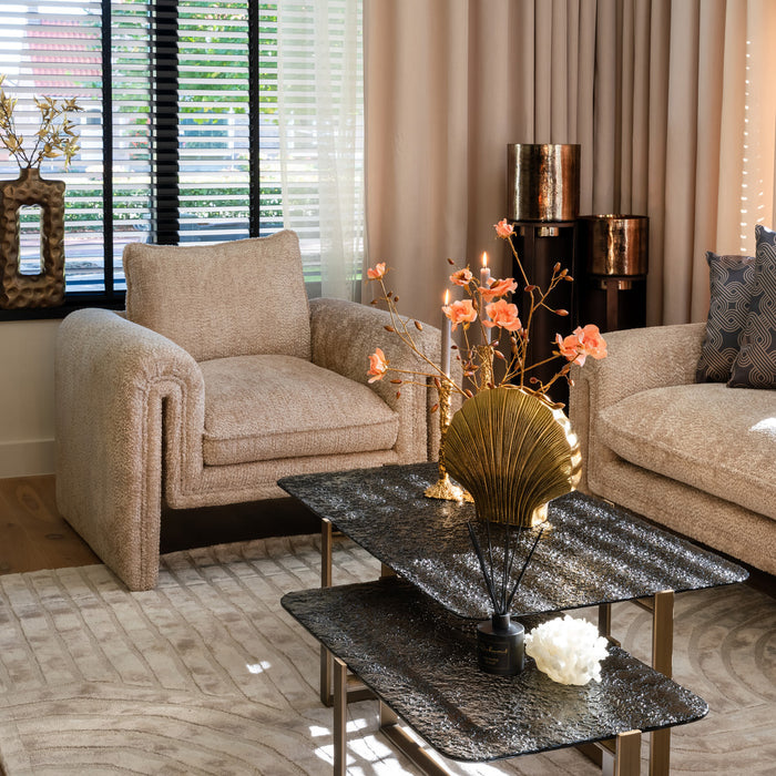 Richmond Interiors Sandro Lovely Beige Fauteuil