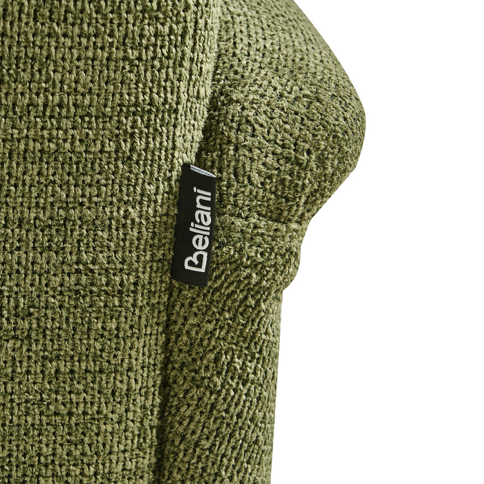 Beliani - PLASSEN - Fauteuil - Groen - Stof