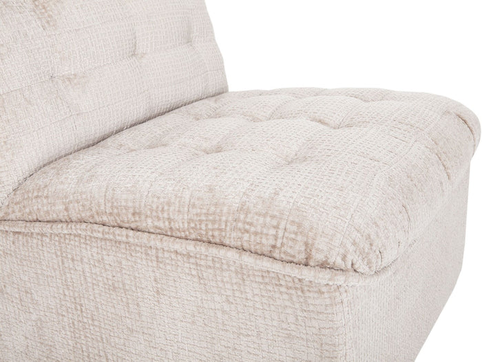 MUST Living Lounge chair Liberty,75x67x85 cm, glamour natural