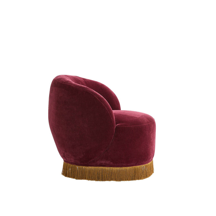 Light & Living - Stoel GALATI - 81.5x76.5x76.5cm - Rood