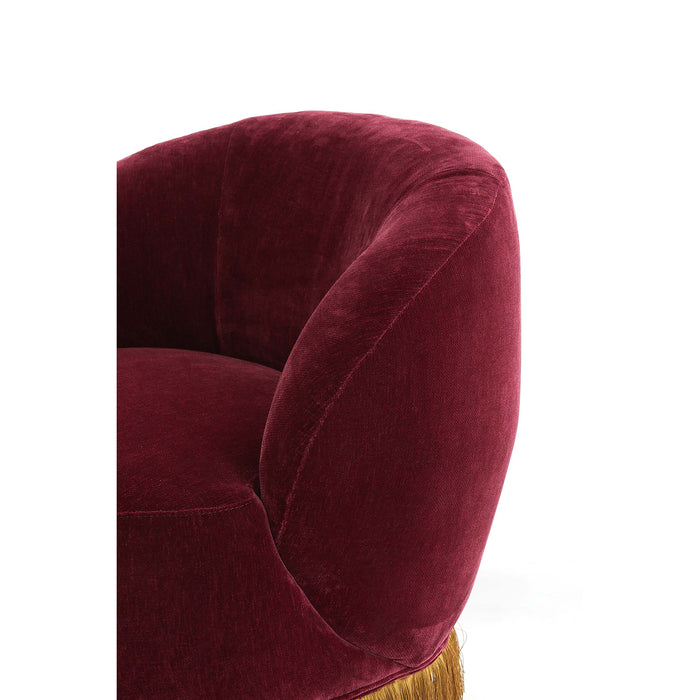 Light & Living - Stoel GALATI - 81.5x76.5x76.5cm - Rood