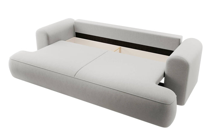 NADUVI Collection 3-zitbank Philipa velvet met slaapfunctie