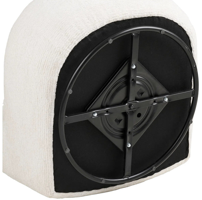 House Nordic Milo Draaifauteuil Gebroken Wit