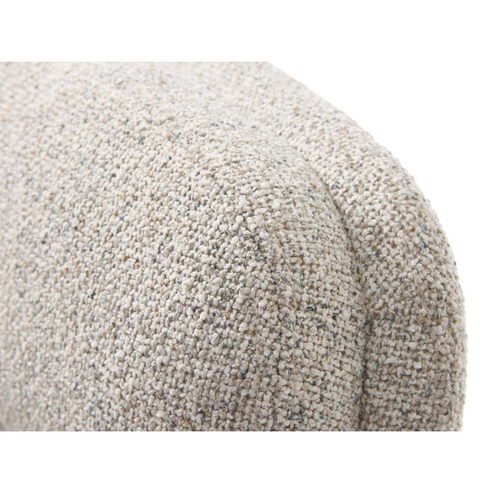 Nordic Home - Khan fauteuil met voetensteun - off white