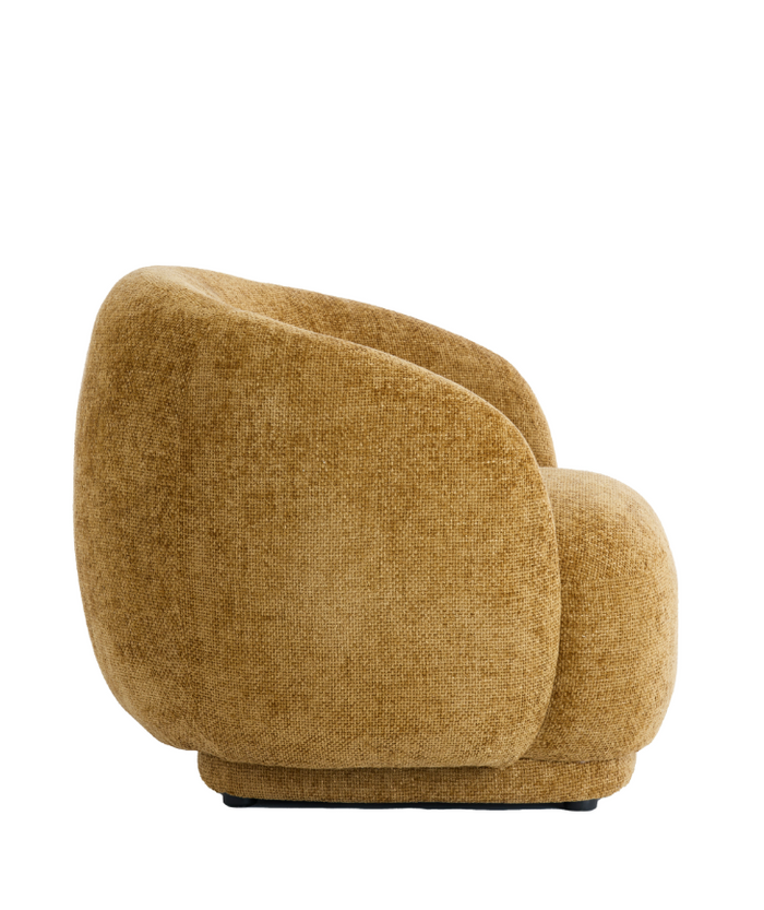 Light & Living - Stoel OVITO - 93x87x73cm - Geel