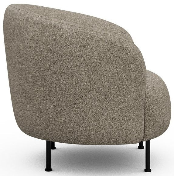 Kragelund Gran Fauteuil Beige Bouclé Cirkel-Poot