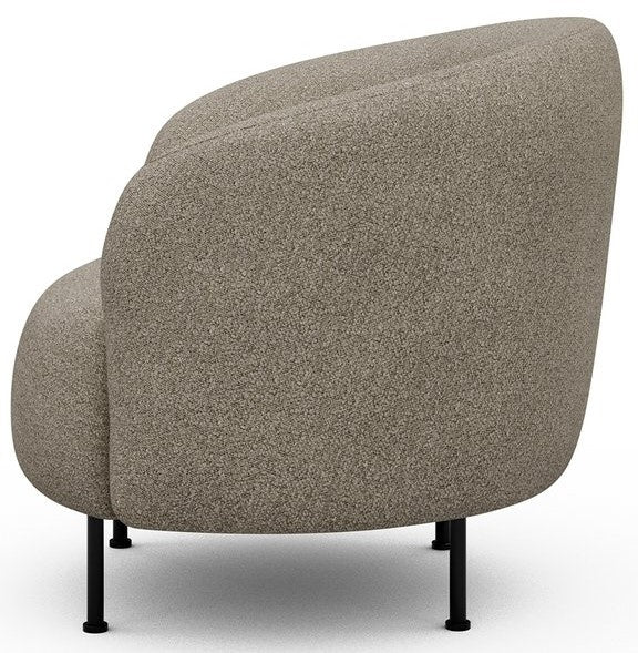 Kragelund Gran Fauteuil Beige Bouclé Cirkel-Poot