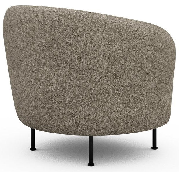 Kragelund Gran Fauteuil Beige Bouclé Cirkel-Poot