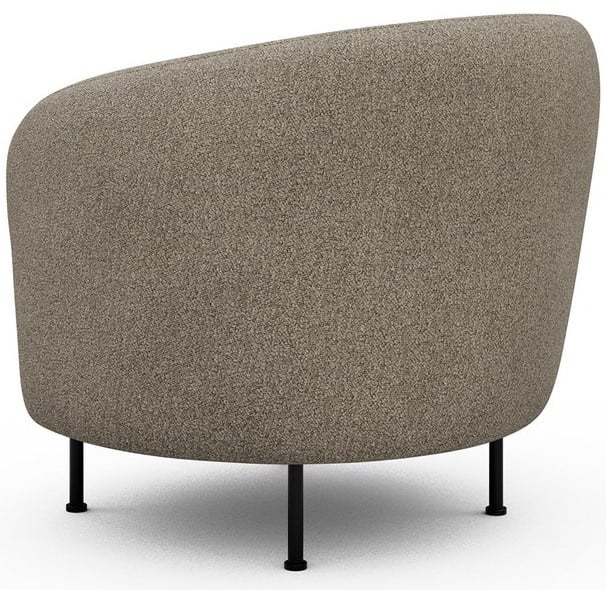 Kragelund Gran Fauteuil Beige Bouclé Cirkel-Poot