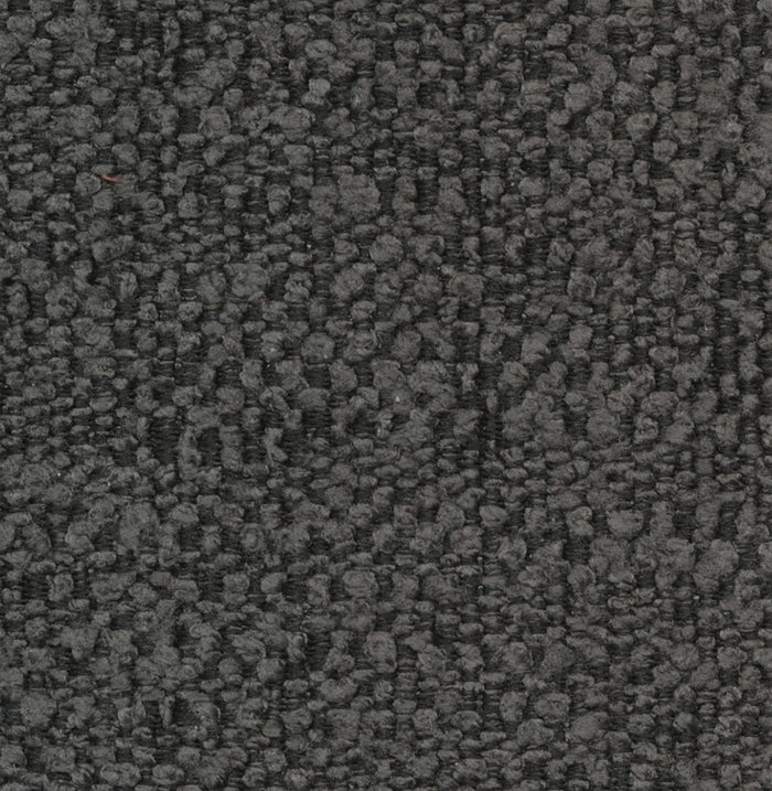 Kragelund Gran Fauteuil Houtskool Zwart Bouclé Cirkel-Poot