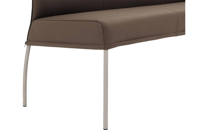 Goossens Eetkamerbank Funk, Zonder arm, 170 cm breed