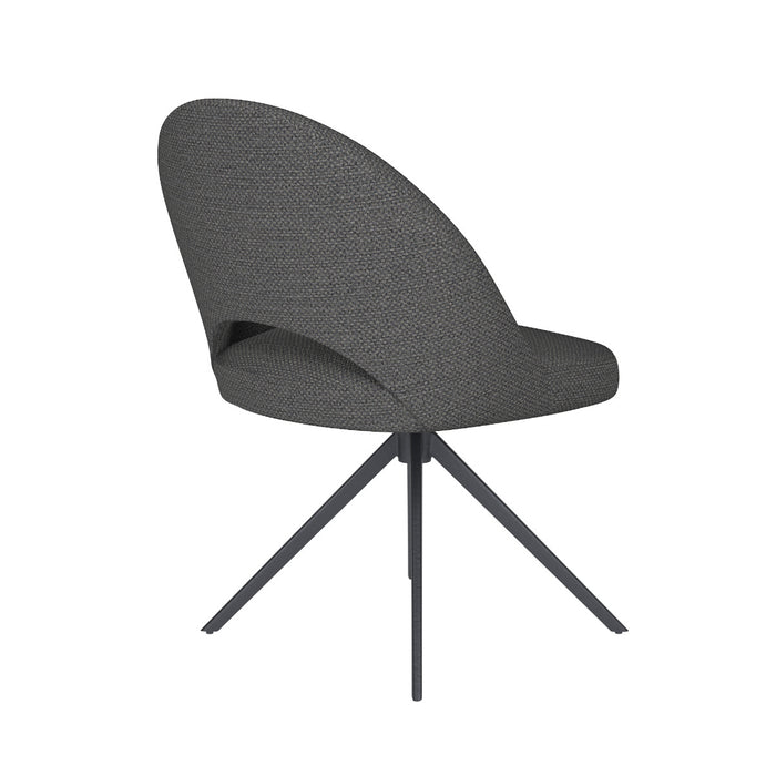 Puur Misty draaistoel metaal - grijs