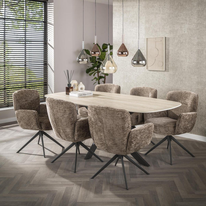 Fraaai Niccolò hanglamp - 5L - druppelvorm