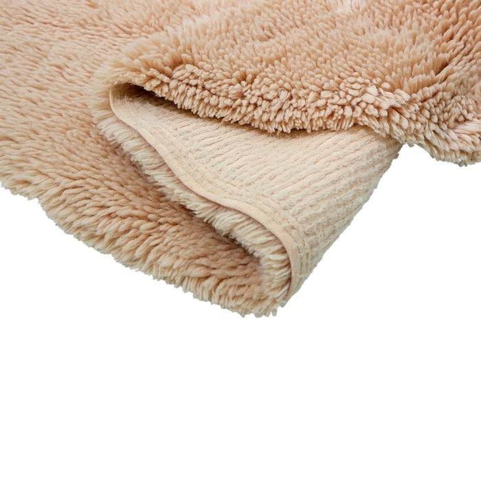 by fonQ Fuzz Vloerkleed Ø 200 cm - Roze