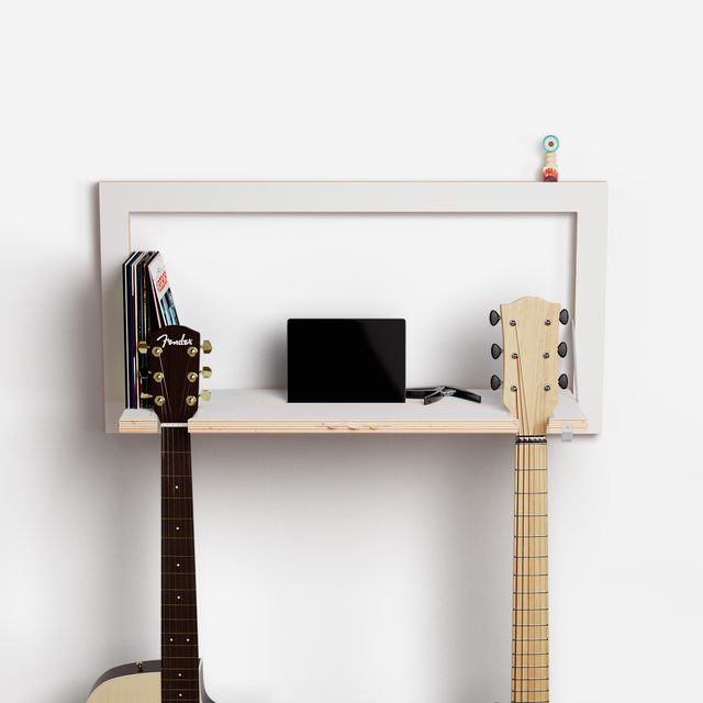 Fläpps Gitaarhäng 80x40-1 - Wit