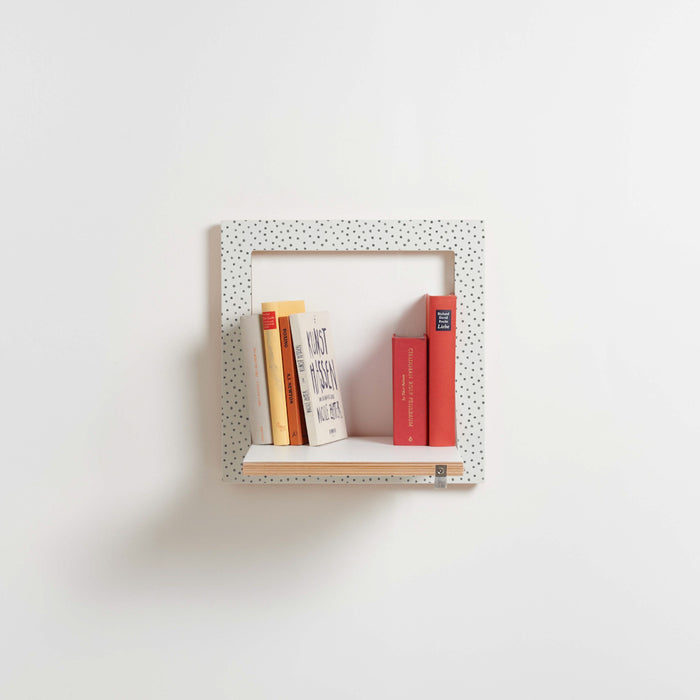 Fläpps plank 40x40-1 - Watercolor Dots door Kind of Style