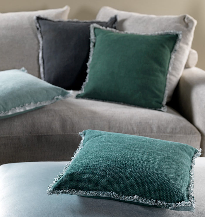 Dutch Decor kussenhoes BURTO - 45x45 cm Sagebrush Green