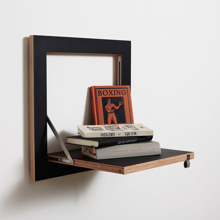 Fläpps plank 40x40-1 - Zwart