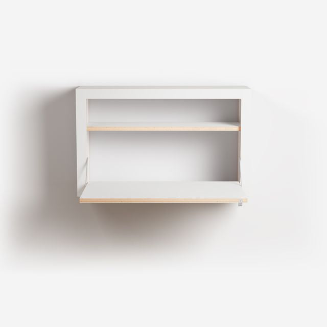 Fläpps Doos bureau 80x50x20 - Wit