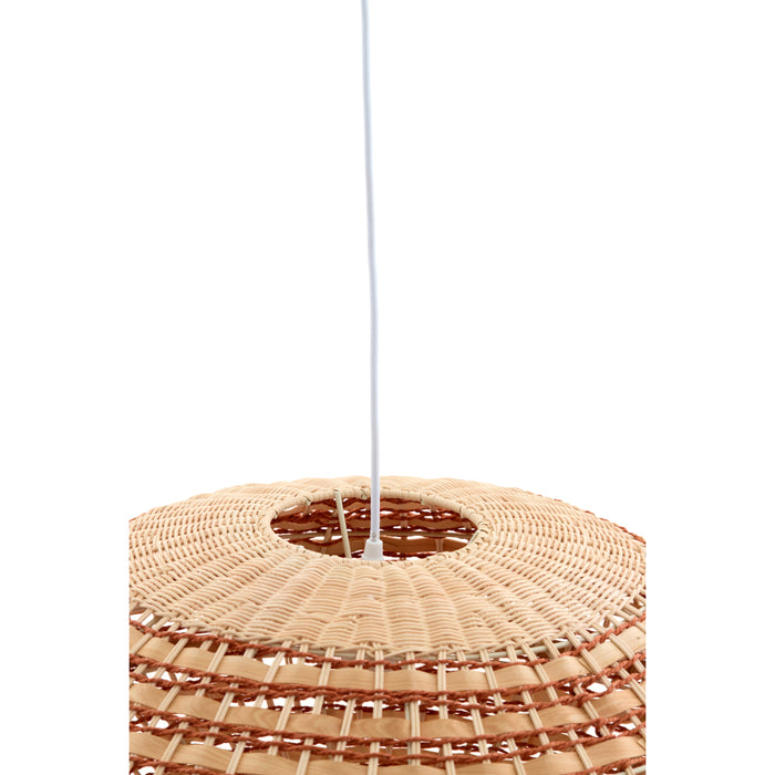 Light&living Hanglamp Ø59,5x28 cm TAWELA rotan naturel+terra