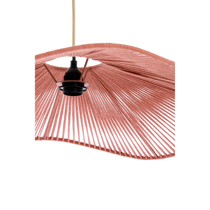 Light & Living - hanglamp - Rafa - oranje - textiel - E27 - 2976294