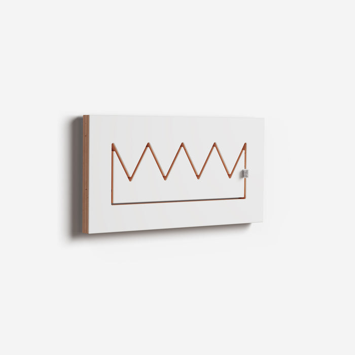 Fläpps Kledingkast Crownhäng 40x20-1 - Wit