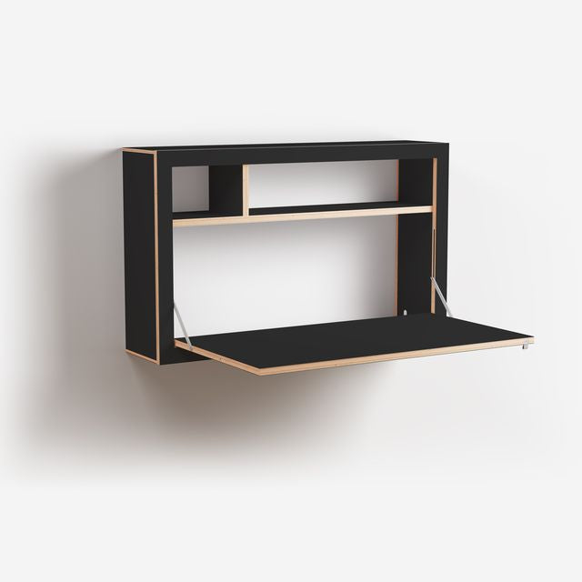 Fläpps Doos bureau100x60x20 - Zwart