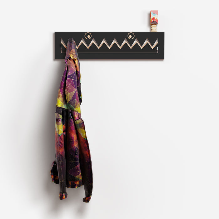 Fläpps Kledingkast Monsterhäng 80x20-1 - Zwart