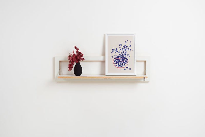 Fläpps plank 100x27-1 - Wit